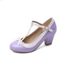 Mary Jane Low Heel Small and Large Size Pumps - http://chicboutique.com.au