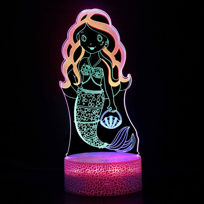 3D Assorted Style Colourful LED Light - http://chicboutique.com.au