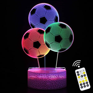 3D Assorted Ball LED Remote Control Night Light - http://chicboutique.com.au