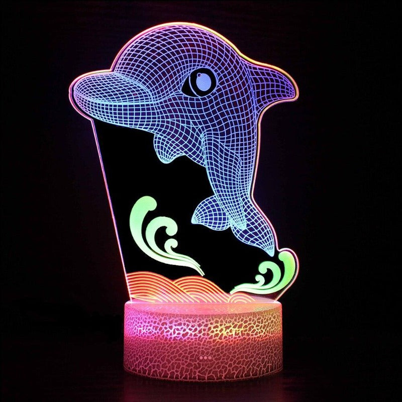 3D Assorted Style Colourful LED Light - http://chicboutique.com.au