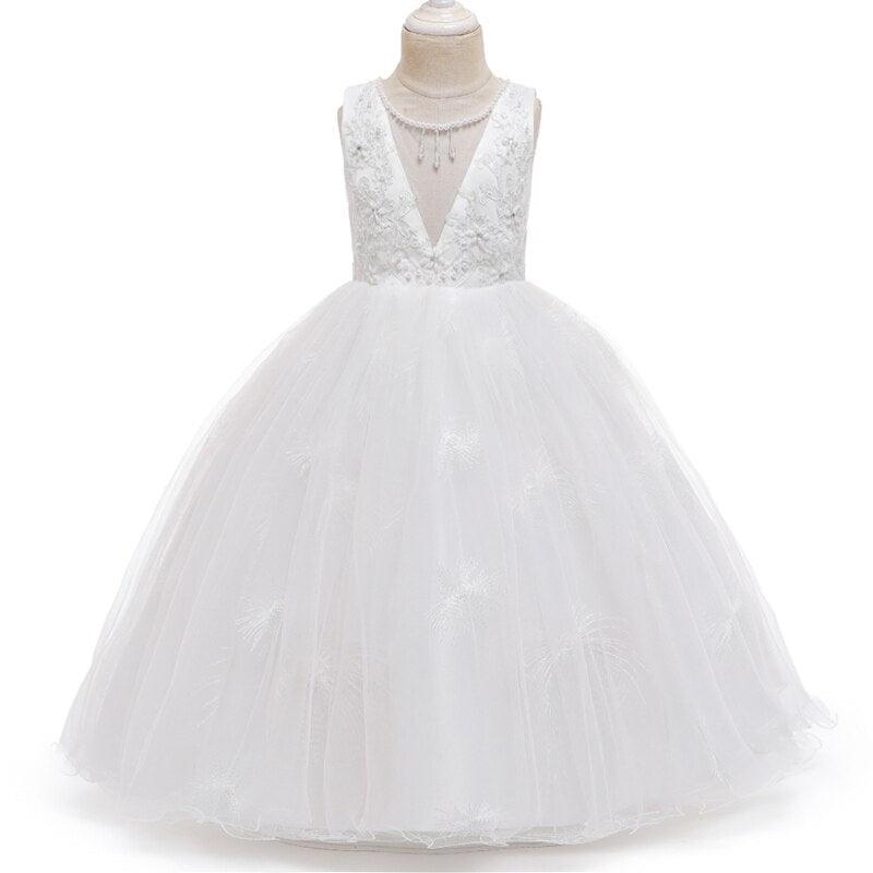 Flower Girls Lace Princess Dress - http://chicboutique.com.au