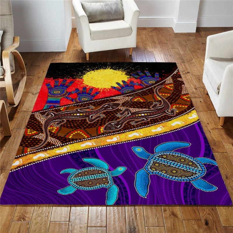 Indigenous Non-slip Rug