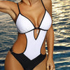 One Piece Cut Out Assorted Prints Swimwear - http://chicboutique.com.au