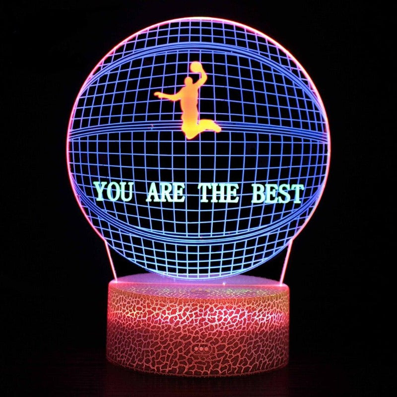3D Assorted Ball LED Remote Control Night Light - http://chicboutique.com.au