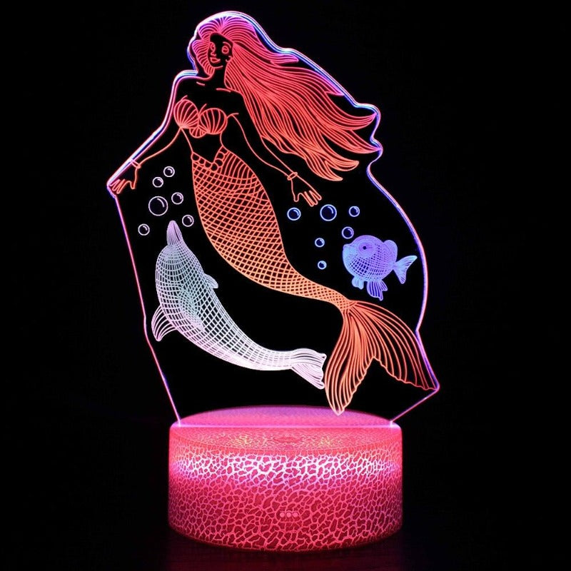 3D Assorted Style Colourful LED Light - http://chicboutique.com.au