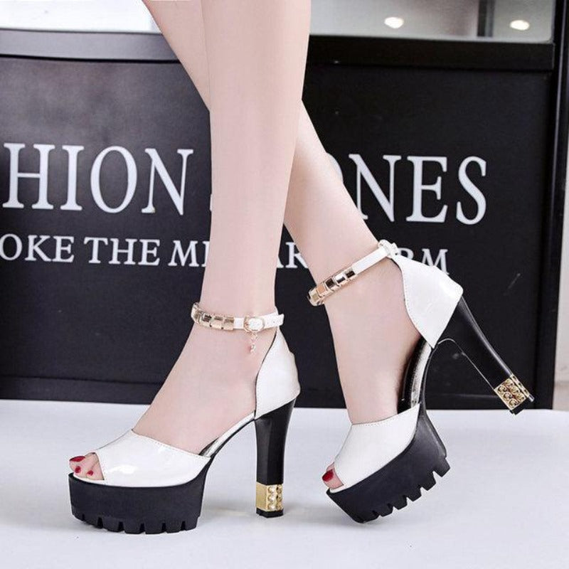 Peep Toe Platform High heels Pumps - http://chicboutique.com.au