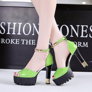 Peep Toe Platform High heels Pumps - http://chicboutique.com.au