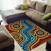 Indigenous Art Print Anti-slip Carpet / Rug - http://chicboutique.com.au