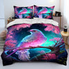 Exquisite Bird Print Duvet Cover Bedding Set