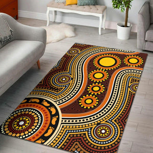 Indigenous Art Print Anti-slip Carpet / Rug - http://chicboutique.com.au