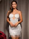 Sequin body-con Evening Dress - http://chicboutique.com.au