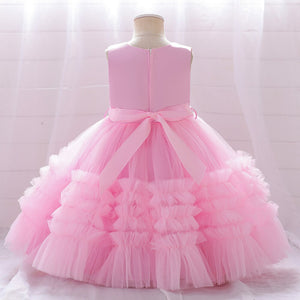 Baby Girls Lace Princess Tulle Dress