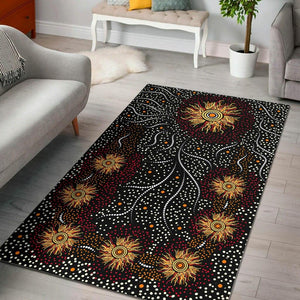 Indigenous Art Print Anti-slip Carpet / Rug - http://chicboutique.com.au