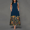 Bohemian Floral Print High Waist Maxi Dress - http://chicboutique.com.au