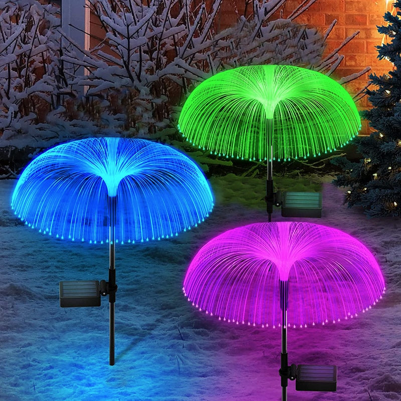 Solar Jellyfish Decoration Outdoor Lights
