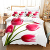 Tulip Print Duvet Cover Set