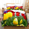 Tulip Print Duvet Cover Set