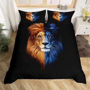 Assorted Lion prints Duvet Cover Bedding Set