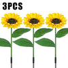 Solar Sunflower Outdoor Decorative Garden Pathway