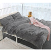 Plush Faux Fur Bedspread Blanket