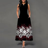 Bohemian Floral Print High Waist Maxi Dress - http://chicboutique.com.au