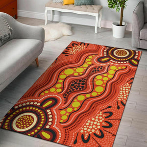 Indigenous Art Print Anti-slip Carpet / Rug - http://chicboutique.com.au