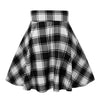 High Waist Vintage 50s Inspired Plaid Skirt