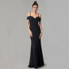 Raglan Sleeve Sweetheart Neckline Evening Dress - http://chicboutique.com.au