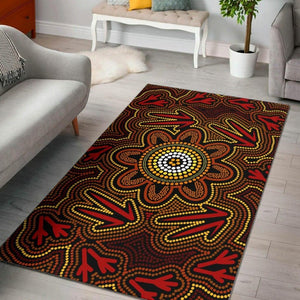 Indigenous Art Print Anti-slip Carpet / Rug - http://chicboutique.com.au