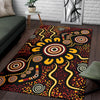 Indigenous Art Print Anti-slip Carpet / Rug - http://chicboutique.com.au