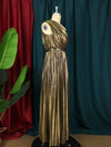 Plus Size Luxury Pleated One Shoulder Dress - http://chicboutique.com.au