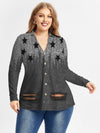 Plus Size Assorted Print Blouse