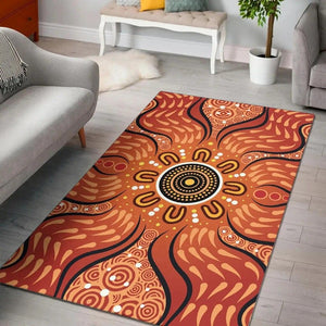 Indigenous Art Print Anti-slip Carpet / Rug - http://chicboutique.com.au