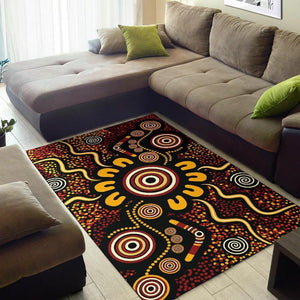 Indigenous Art Print Anti-slip Carpet / Rug - http://chicboutique.com.au