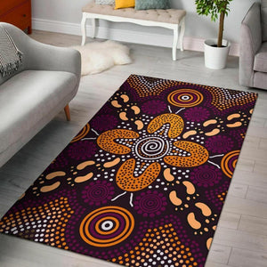 Indigenous Printed Anti-slip Rug - http://chicboutique.com.au