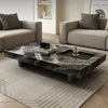 Faux Marble Rectangle Coffee Table