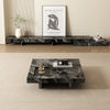 Faux Marble in Assorted Colours Square Coffee Table