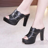 Small and Large Size 10CM High Heel Sandals - http://chicboutique.com.au