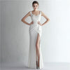 Sleeveless High Slit Maxi Evening Dress - http://chicboutique.com.au