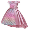 Girls Colourful Drip Bead Birthday Princess Dress - http://chicboutique.com.au