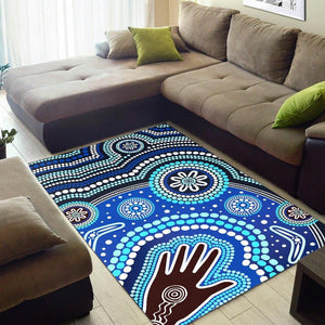 Indigenous Art Print Anti-slip Carpet / Rug - http://chicboutique.com.au