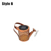 Solar Hanging Lantern Watering Can