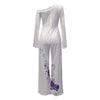 Fashion Butterfly Print Long Sleeve Jumpsuit - http://chicboutique.com.au