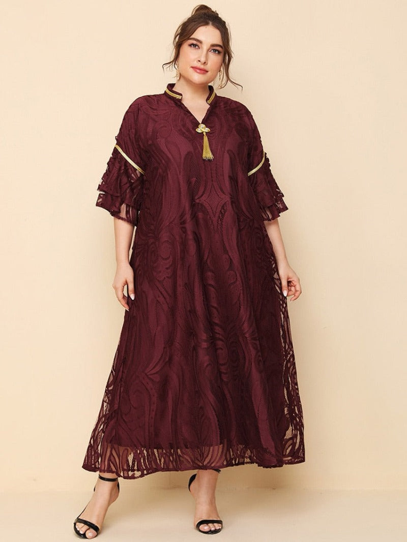 Plus Size Elegant Evening Dress - http://chicboutique.com.au