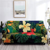 Tropic Flower Leaves Slipcover Elastic Couch Cover  1/2/3/4 Seater - http://chicboutique.com.au