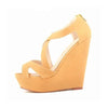 Bohemian Wedge High Heels - http://chicboutique.com.au