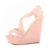 Bohemian Wedge High Heels - http://chicboutique.com.au