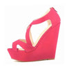 Bohemian Wedge High Heels - http://chicboutique.com.au