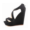 Bohemian Wedge High Heels - http://chicboutique.com.au