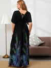 Plus Size Bohemian Long Floral Dress - http://chicboutique.com.au